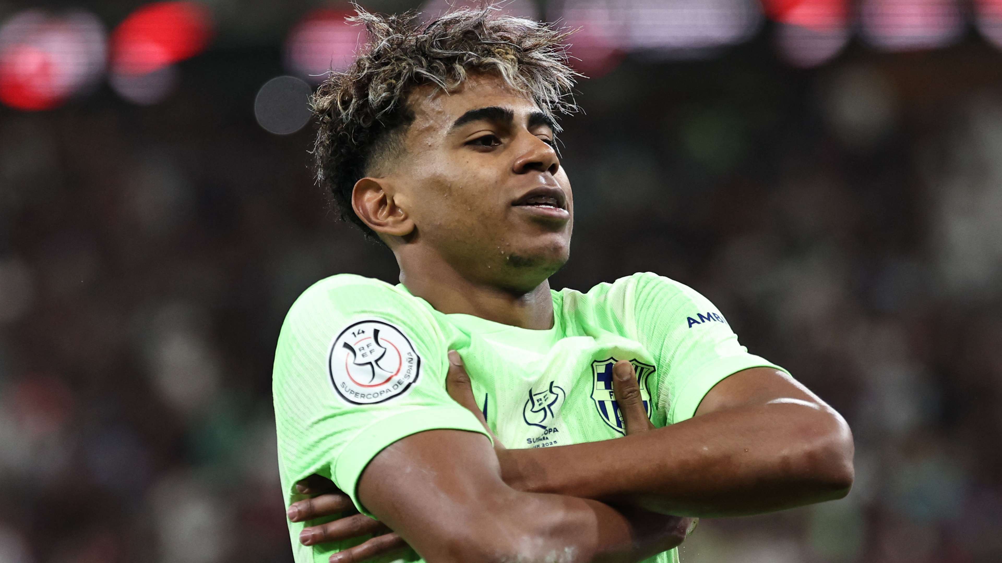 Yamal pulls out Neymar's famous celebration after beating Athletic Club  