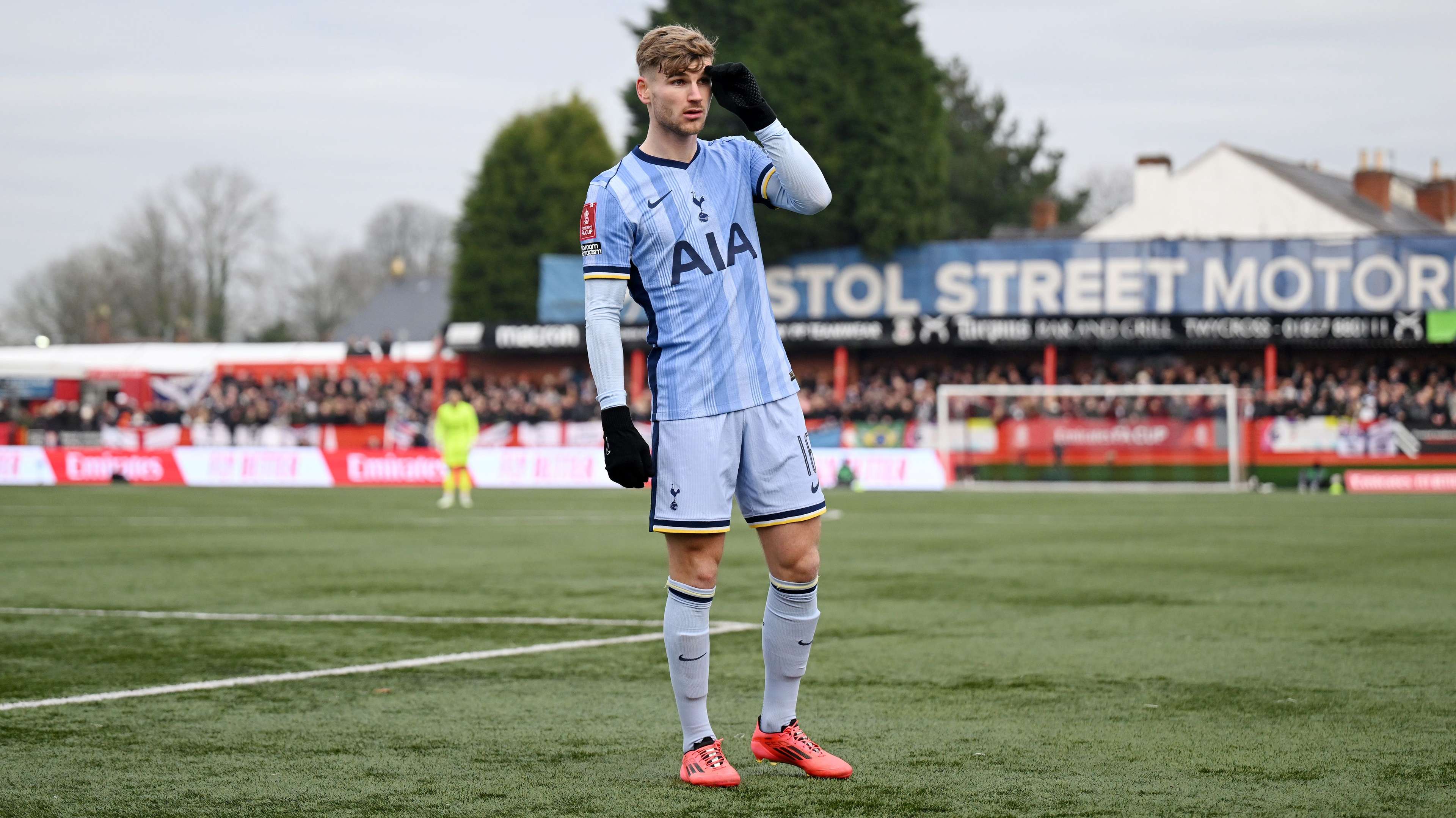 Spurs' Werner roasted for wretched first-half against Tamworth  
