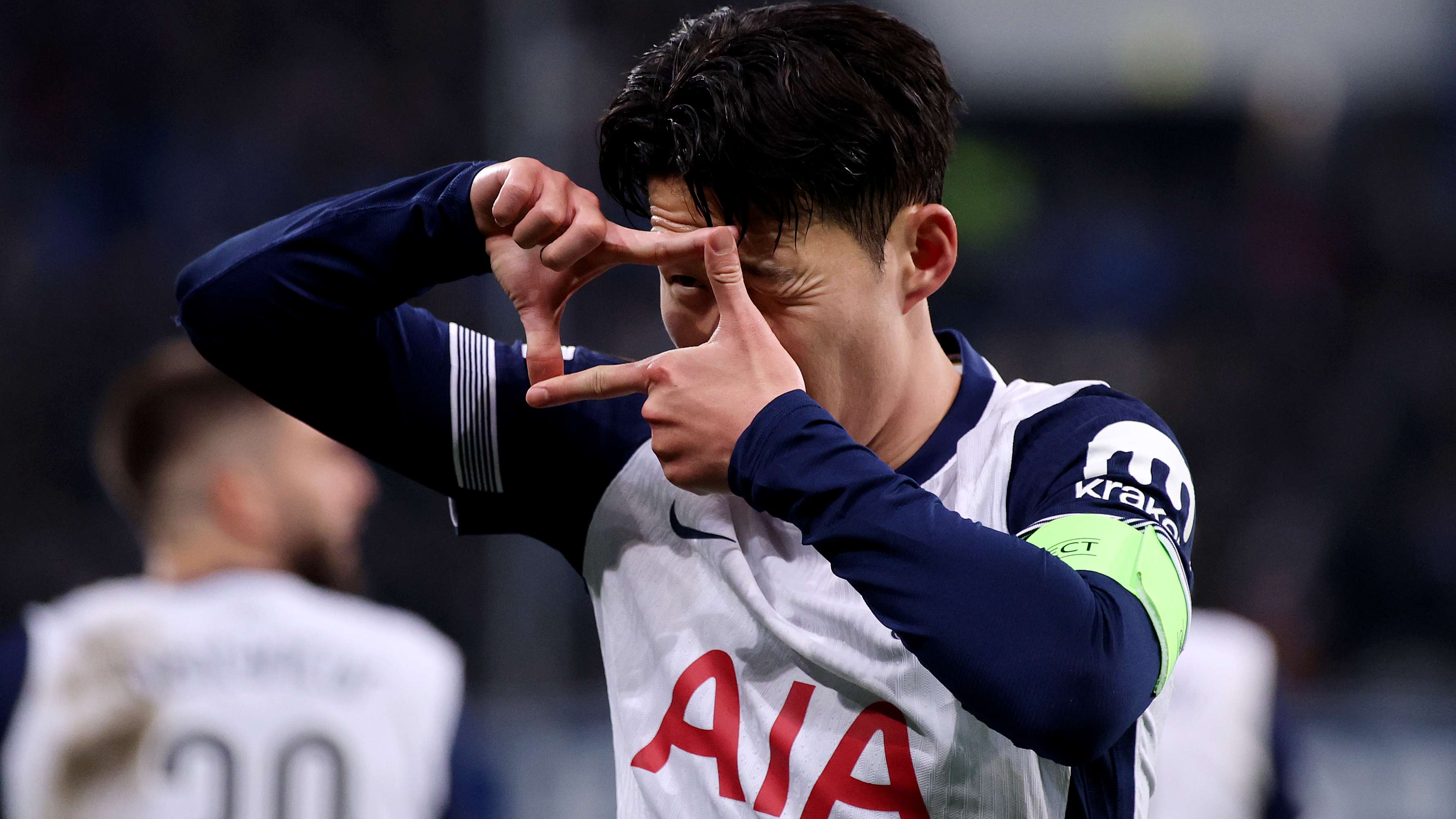 Son brace just about gets Spurs over the line in Europa League  
