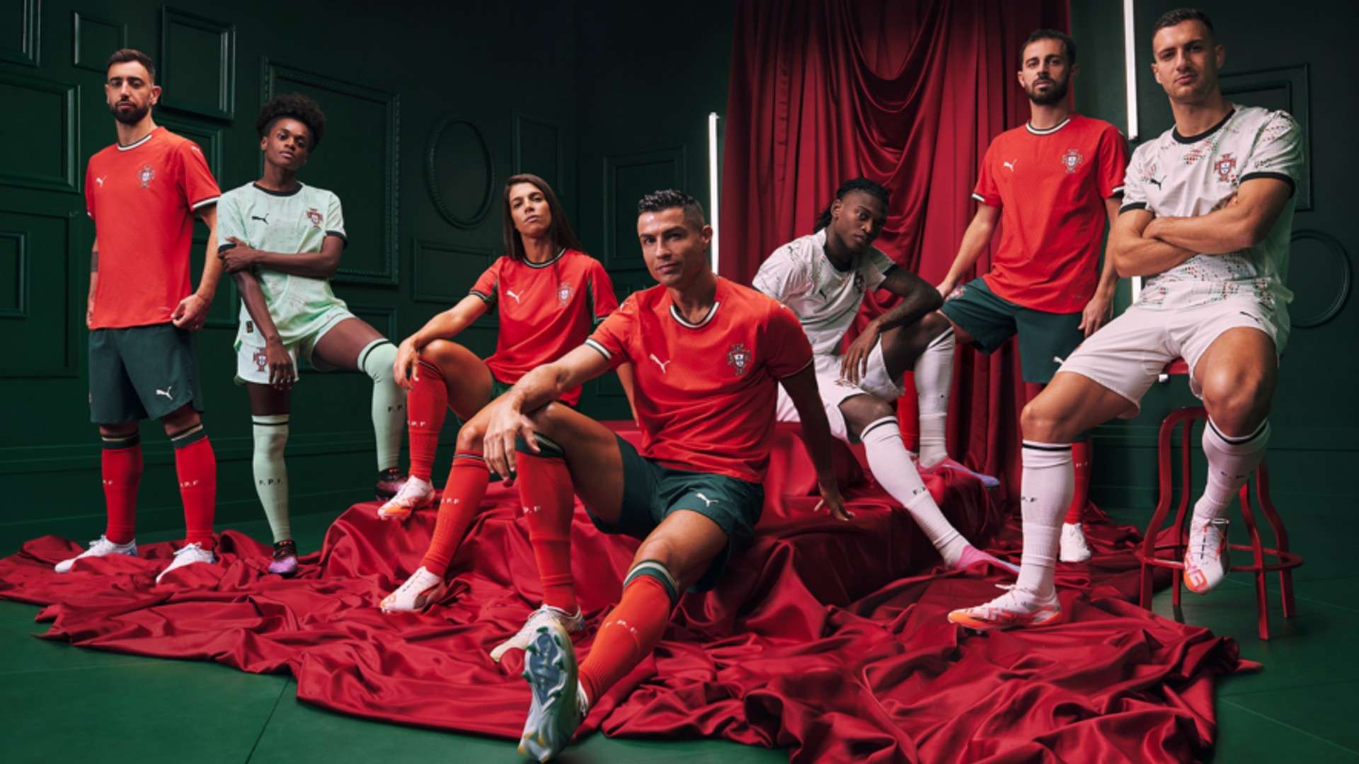 Ronaldo's final shirts? Portugal captain unveils new PUMA kits  