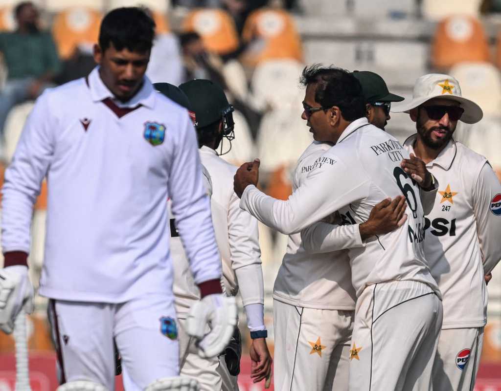 West Indies collapse to Pakistan's spin trap  