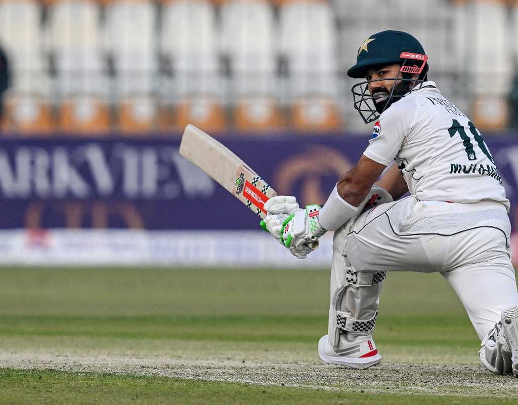 Rizwan, Shakeel hit back after West Indies' early strikes   Rizwan, Shakeel hit back after West Indies' early strikes