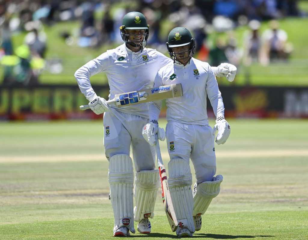 South Africa close in on 600 after Rickelton 259 and Verreynne 100  