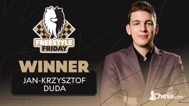 Duda Wins Freestyle Friday, Titled Tuesday In Same Week  