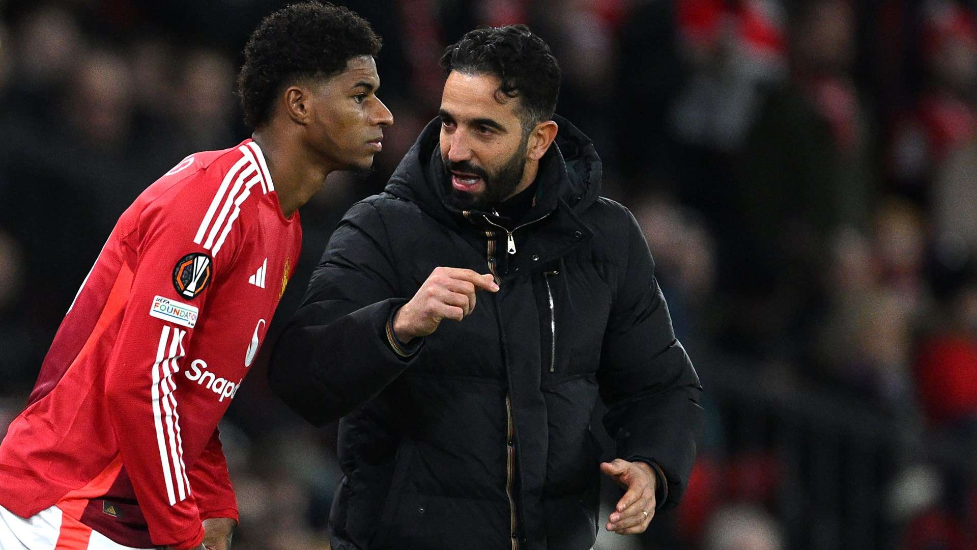 'Take these questions to Birmingham!' - Amorim not interested in Rashford talk  