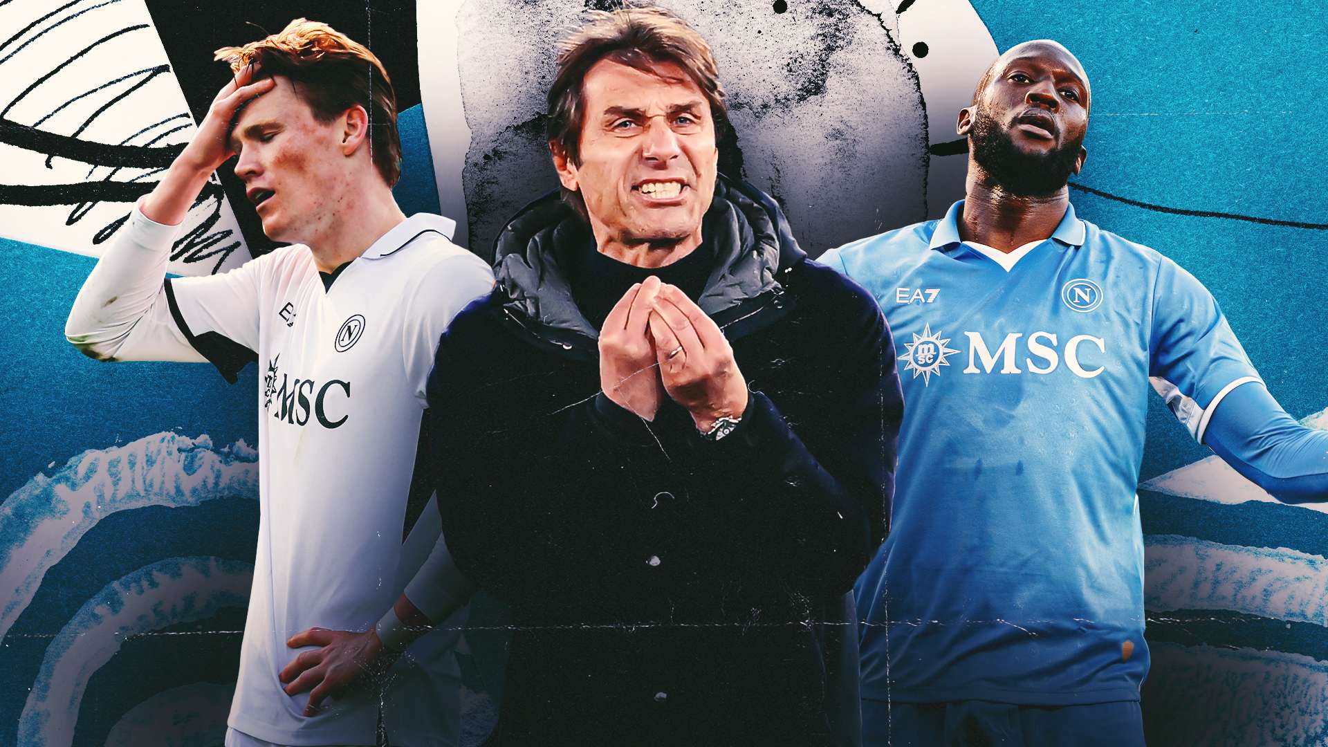 Conte's Napoli at risk of falling apart in Serie A title race  