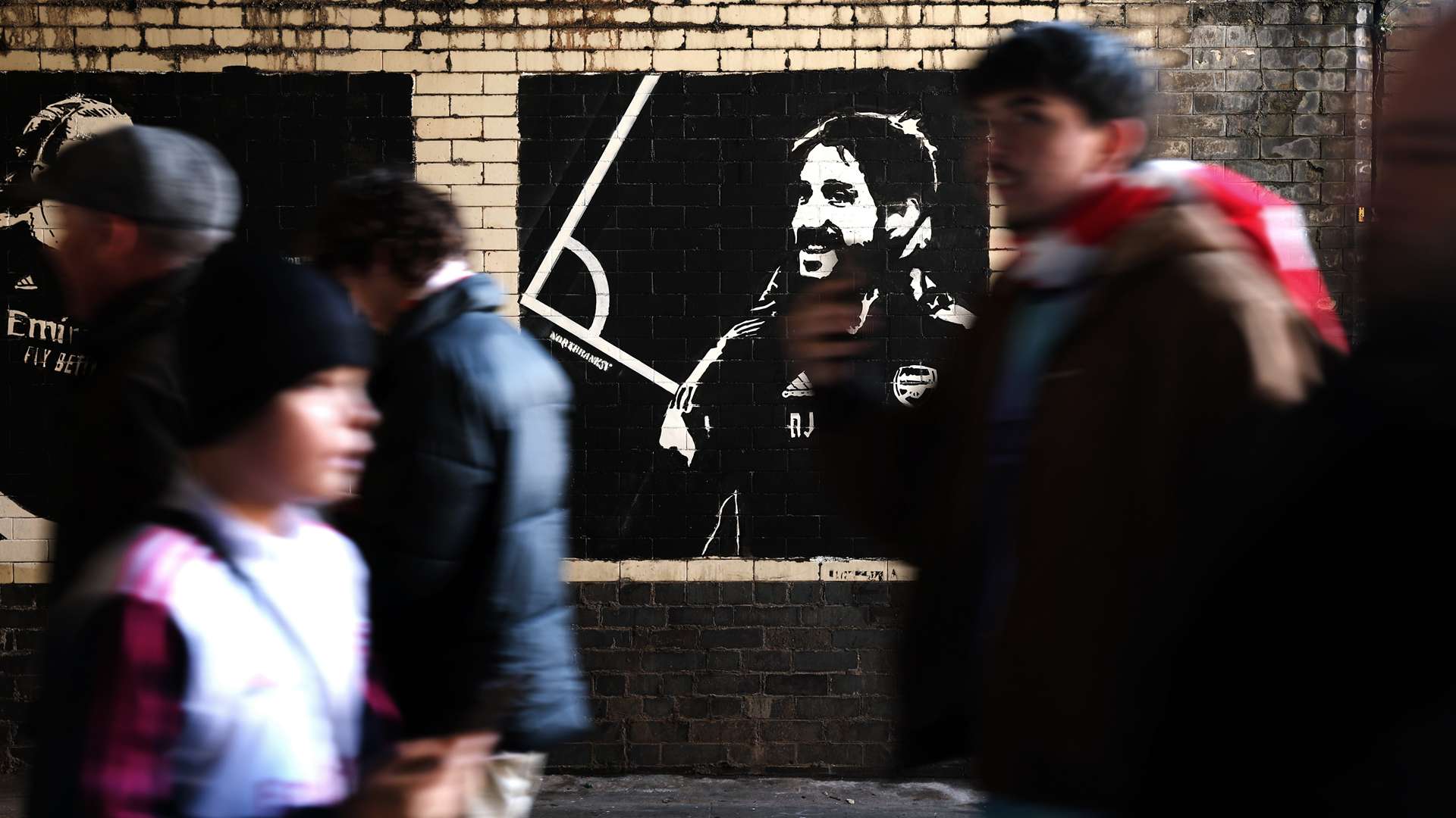‘Second Division’ behaviour! Arsenal’s set-piece coach mural savaged  