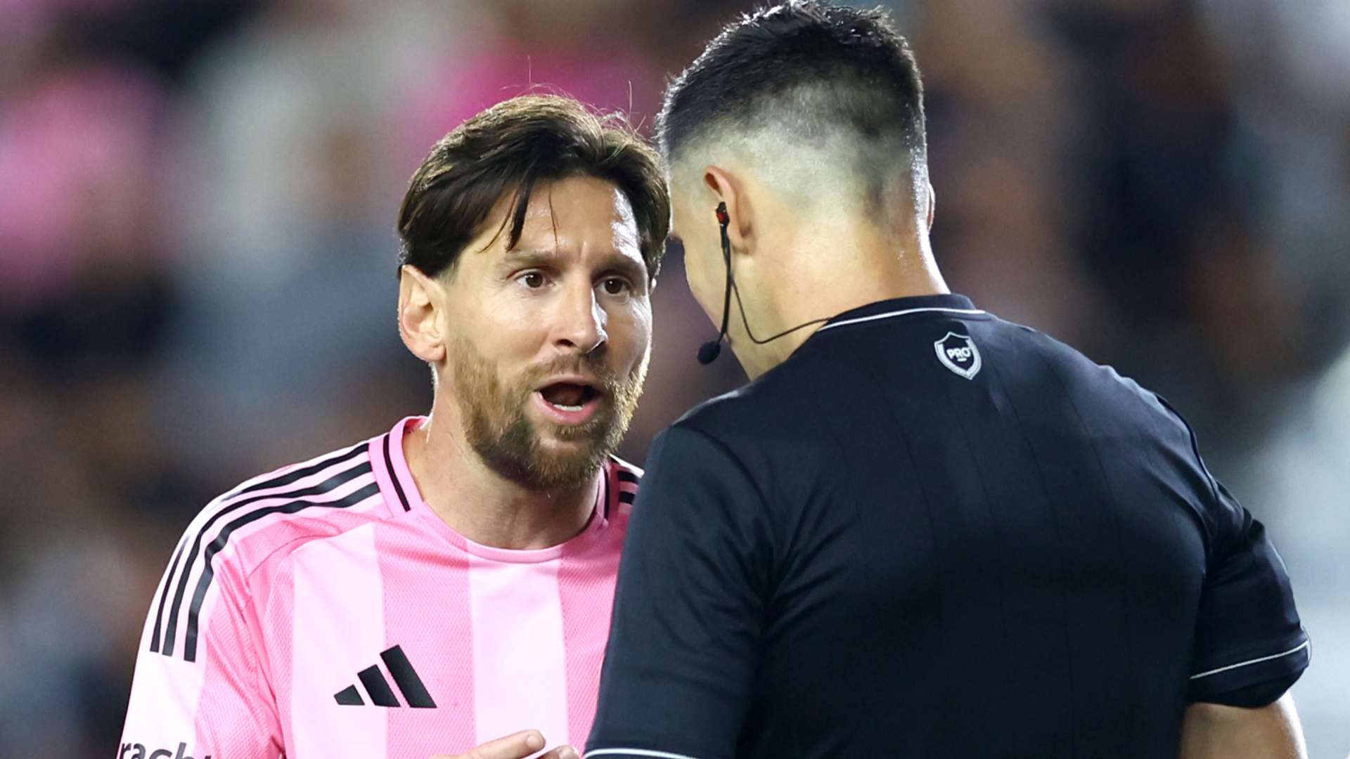 Messi told what punishment to expect for neck grab by former ref  