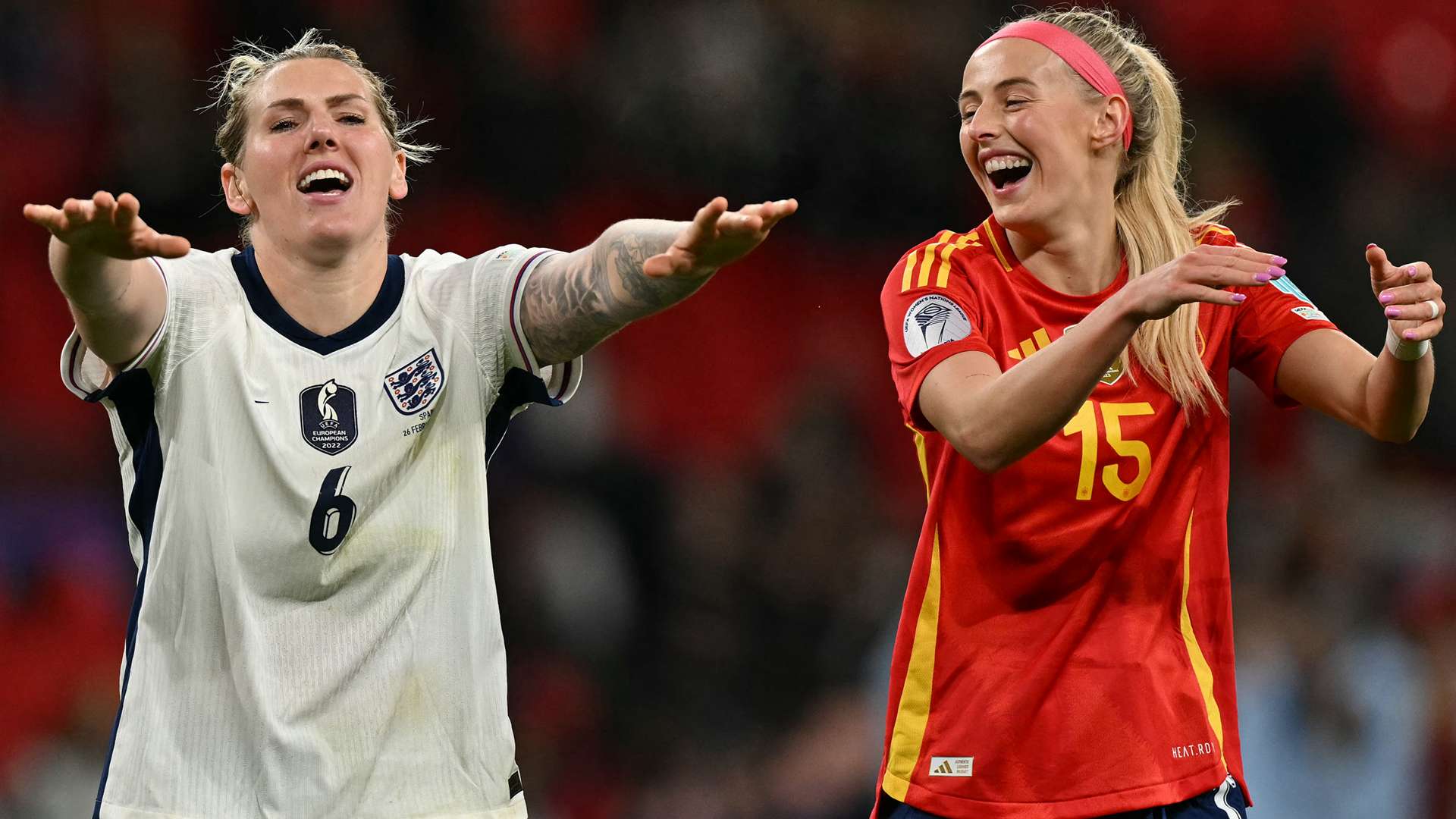 Bright delighted with Lionesses 'proper English' performance  