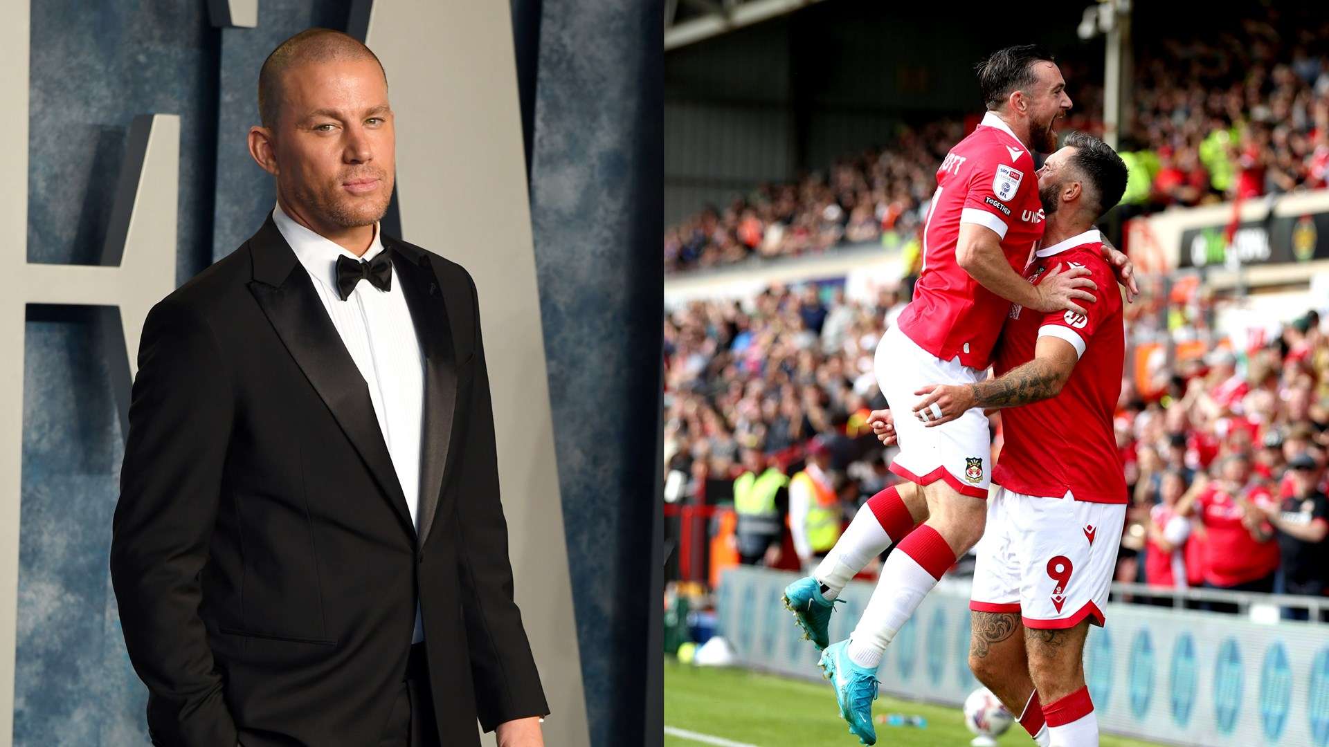 📽️ | Channing Tatum gives Wrexham players Magic Mike masterclass  