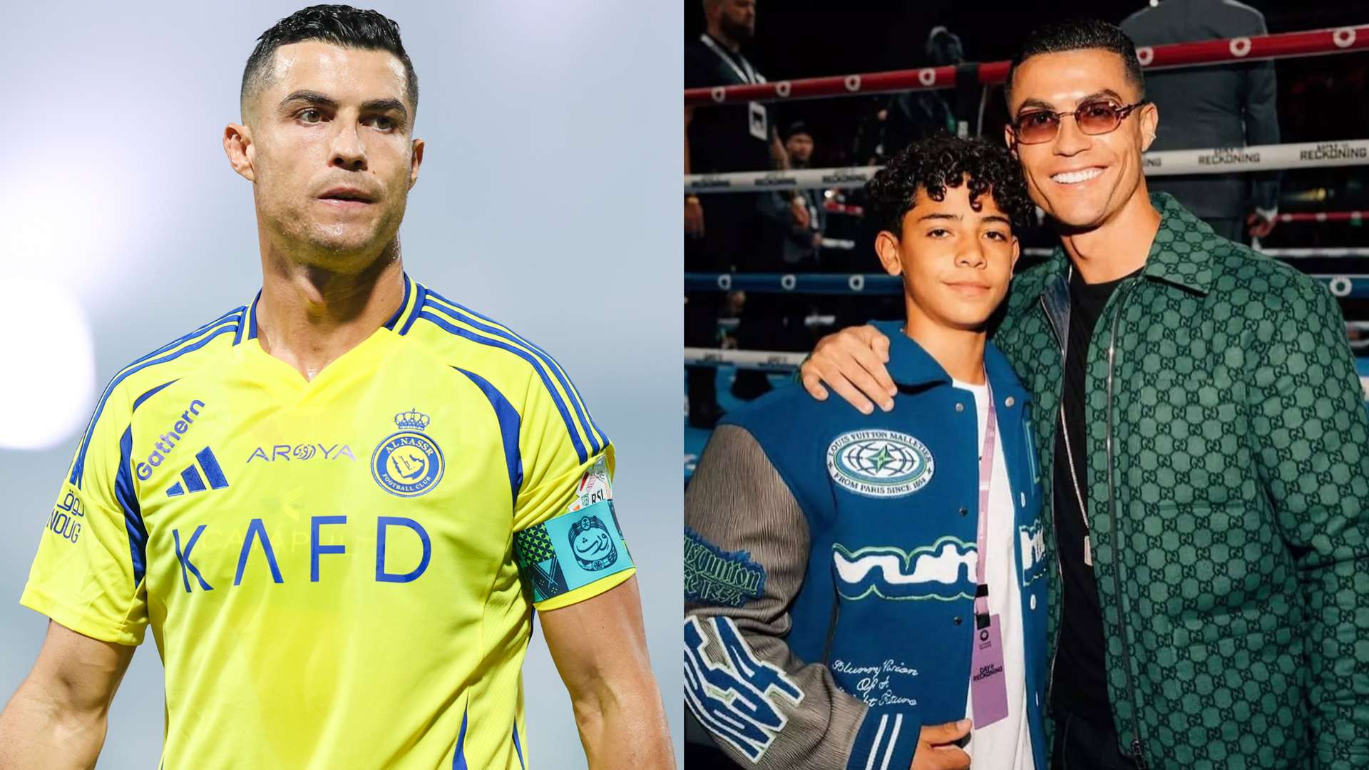 ‘More in his hands’ – Ronaldo sets Cristiano Jr challenge  