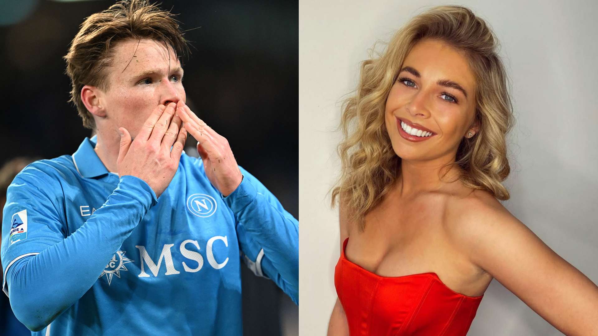 McTominay and 'Queen of Italy' girlfriend 'loving' life at Napoli  