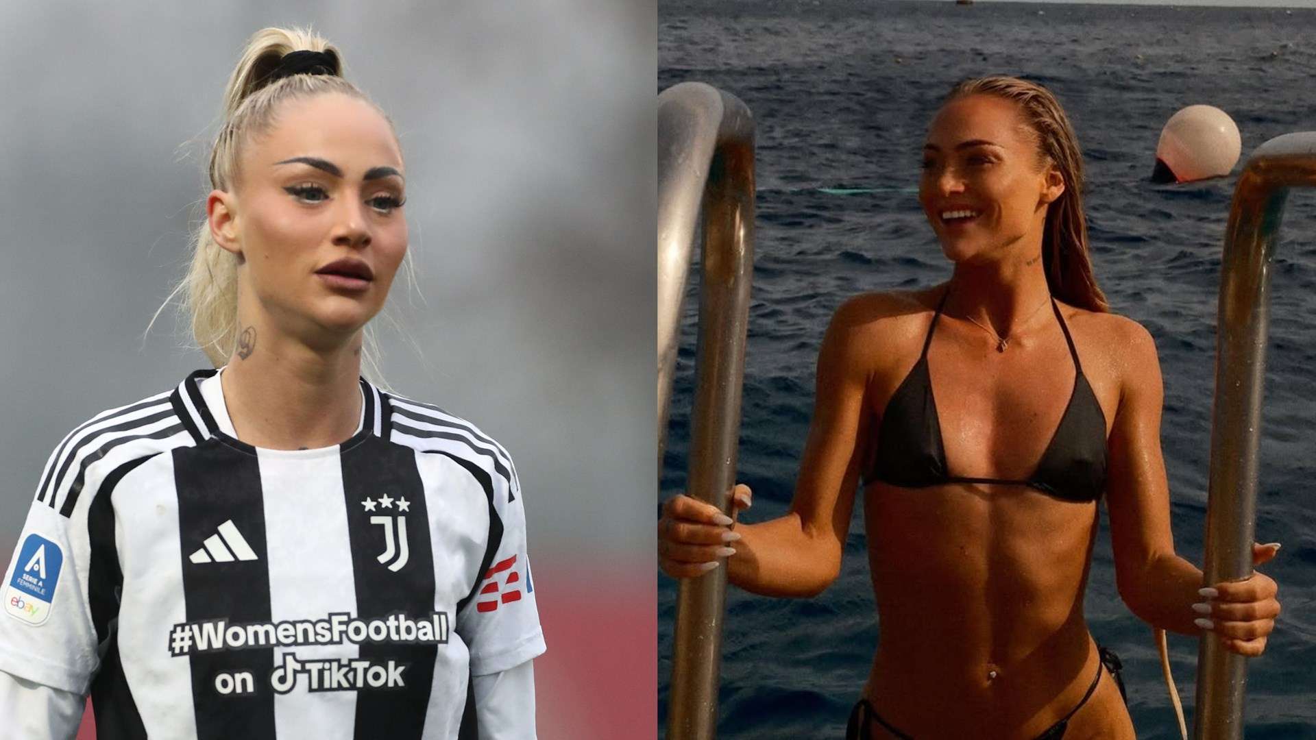 Lehmann 'babysits' Juve team-mate on beach trip  