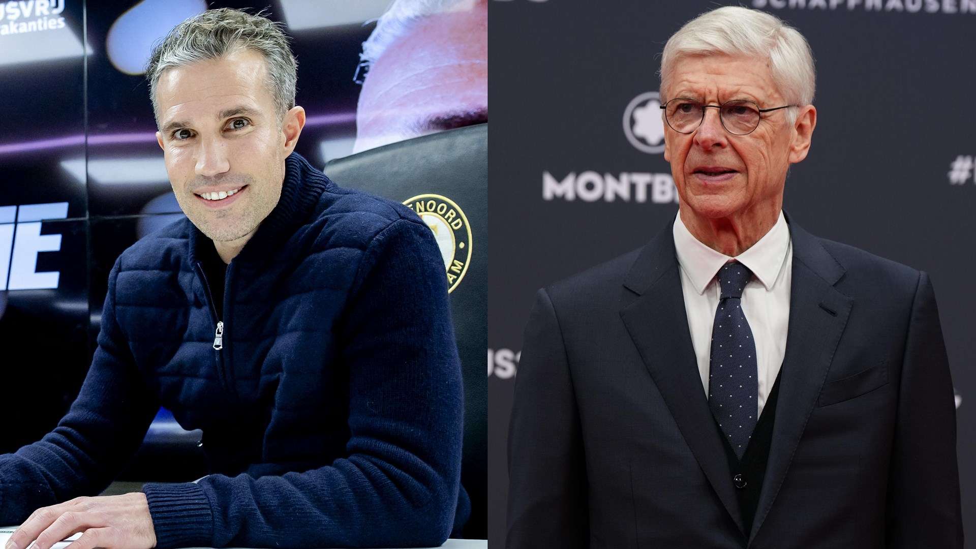 RVP reveals touching message from 'football dad' Wenger  