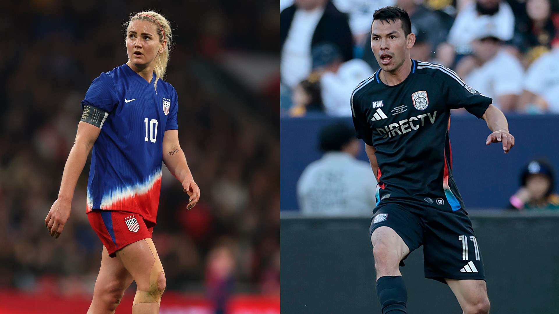 USWNT's Heaps, San Diego FC's Lozano cross paths for viral photo  