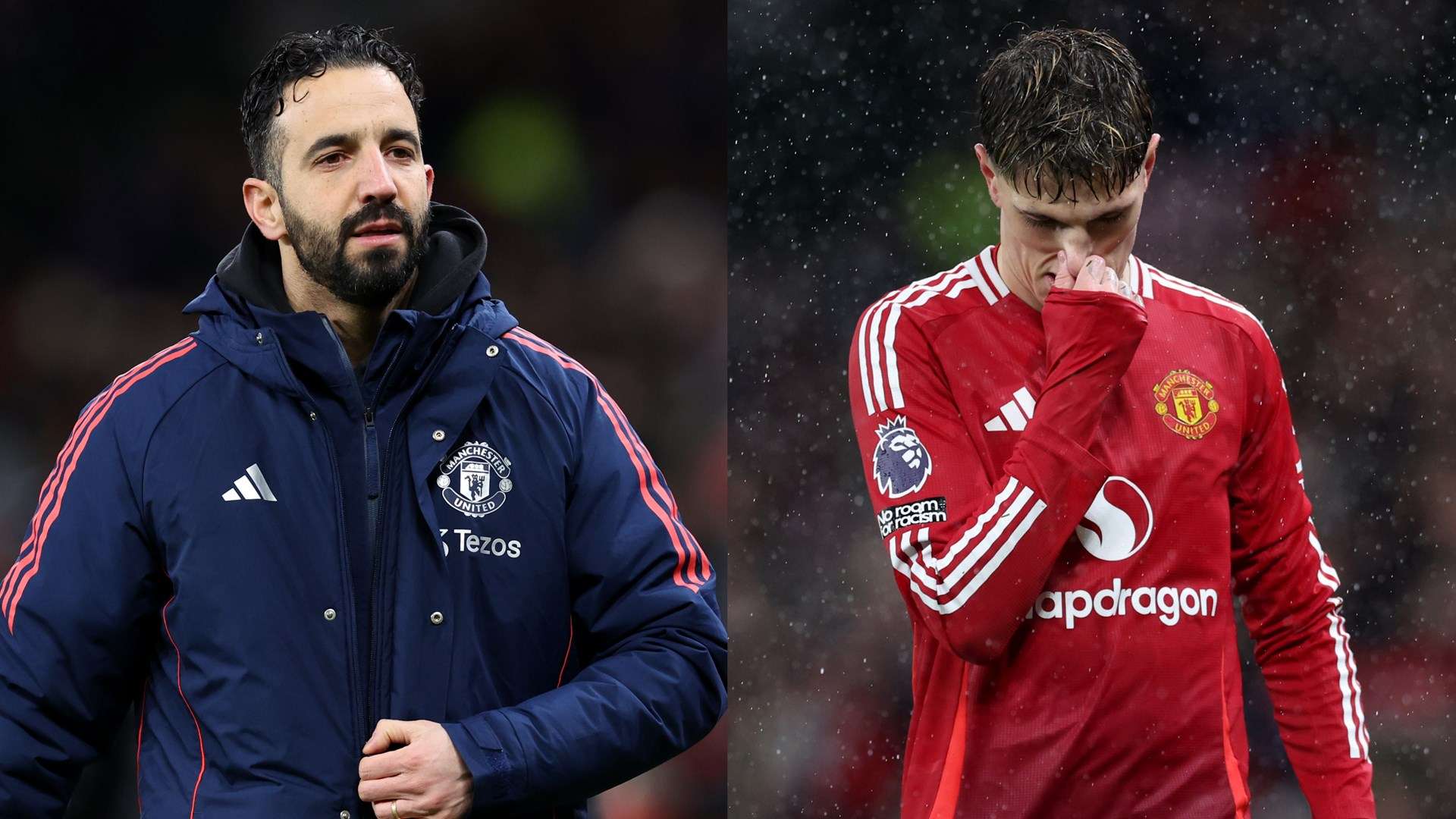 What Amorim told sulking Garnacho after Ipswich strop  