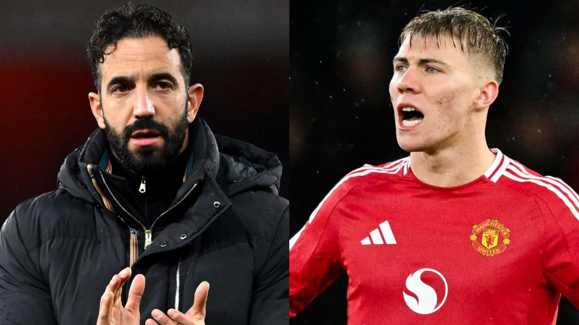 Amorim speaks out on Hojlund's struggles in front of goal  