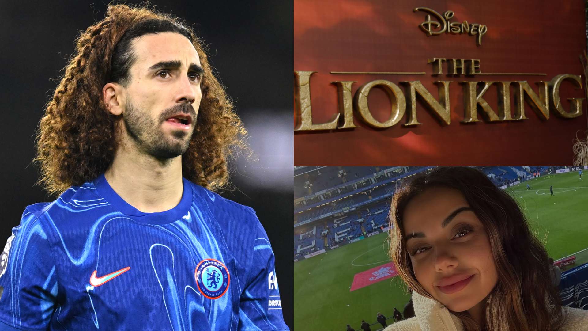 Cucurella & girlfriend watch favourite Disney film TWICE a day!  