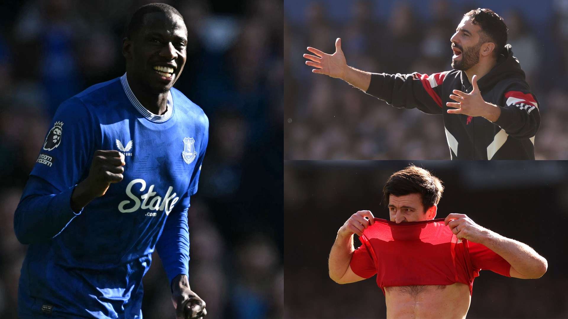 Everton fans taunt Man Utd with brutal 'going down' chants  