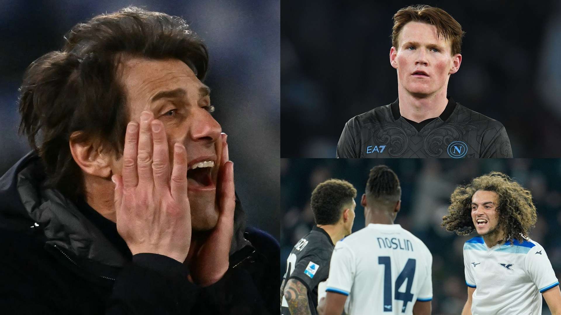 Conte claims 'bogeyman' has dented Napoli's title charge  