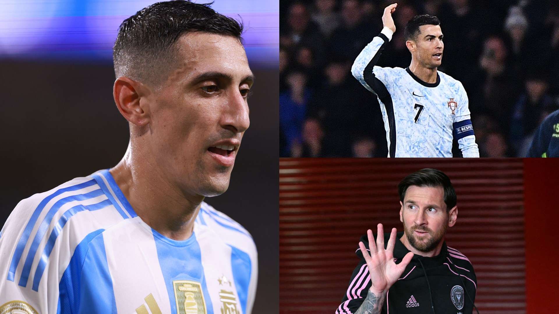 Di Maria reacts to Ronaldo's GOAT claim - insists Messi is top  