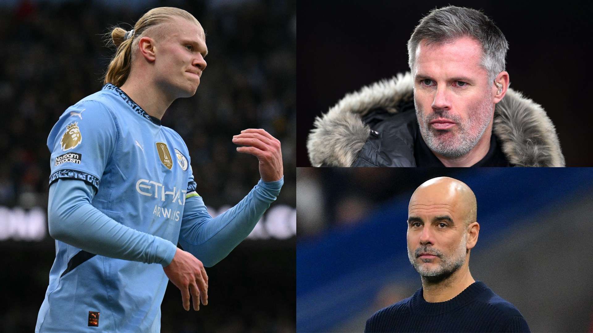 Guardiola slams Carragher over 'not nice' Haaland comments  