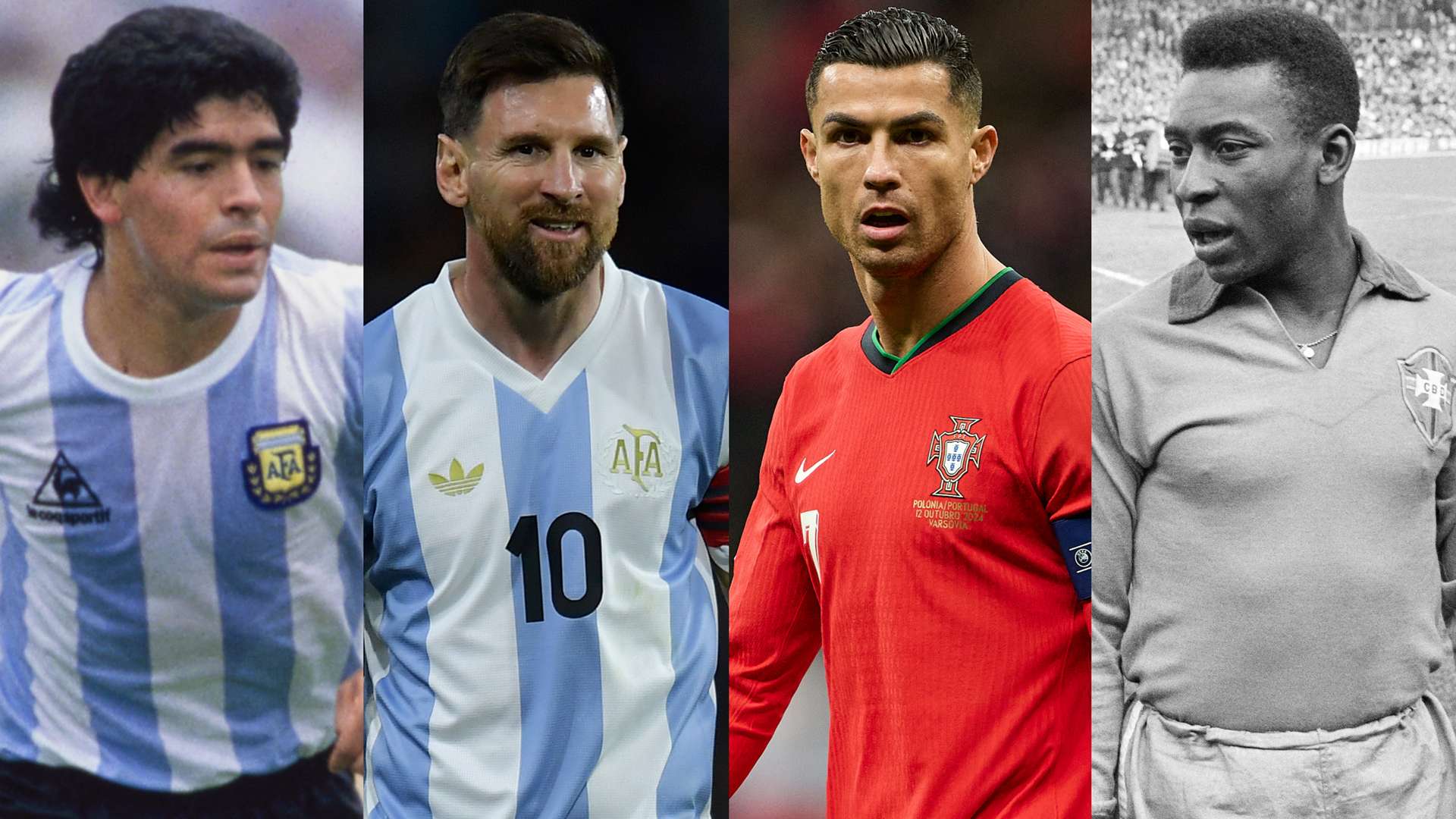 Ronaldo declares himself the GOAT ahead of Messi, Maradona & Pele   Ronaldo declares himself the GOAT ahead of Messi, Maradona & Pele