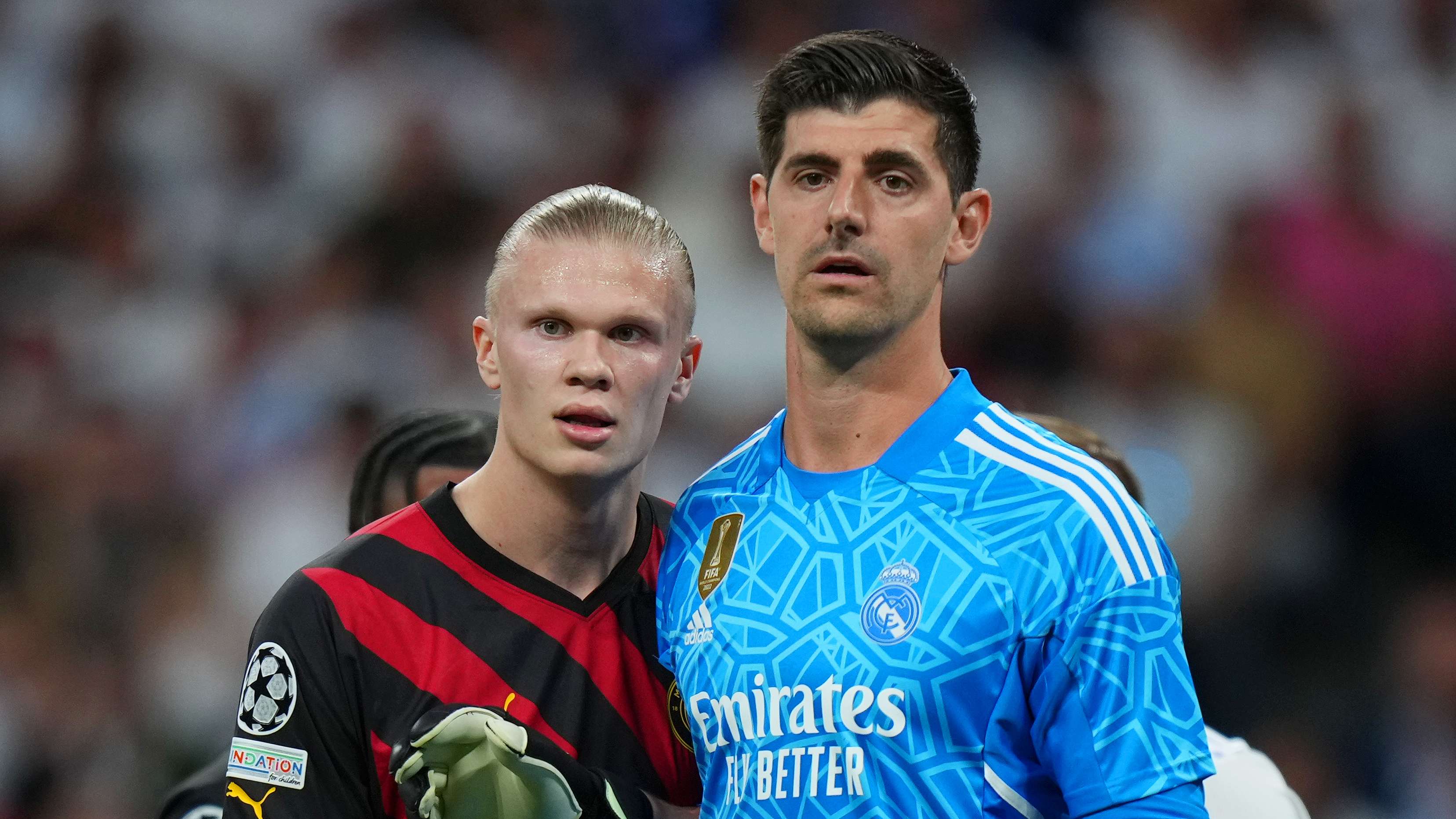 'Haaland would score a lot at Madrid' - Courtois feels City star could be a phenomenon at the Bernabeu  