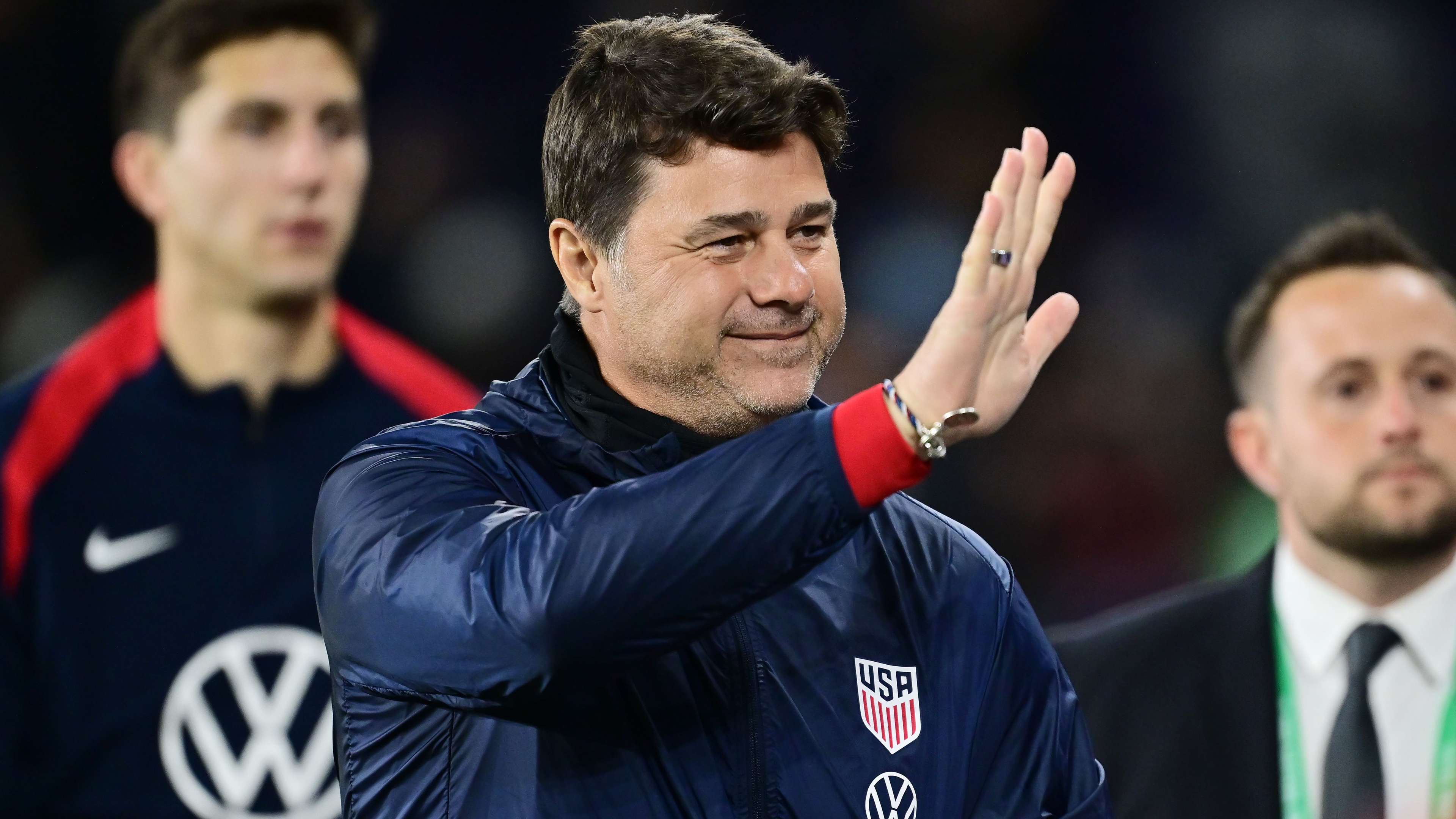 VIDEO: Pochettino celebrates 16 years of coaching at U.S. dinner  