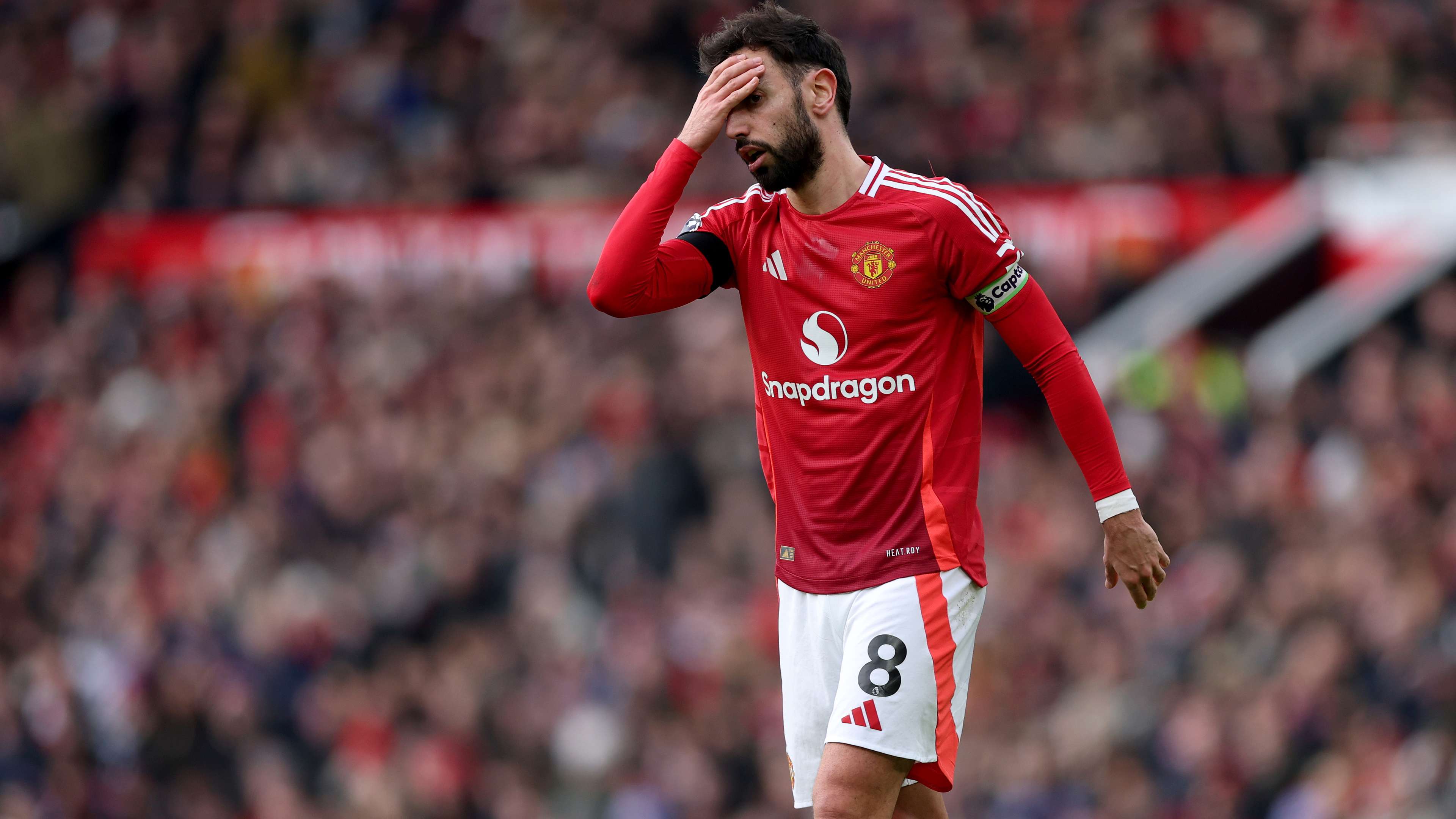 'They've been spreading Instagram!' - Bruno 'surrounded by waste' at Man Utd  
