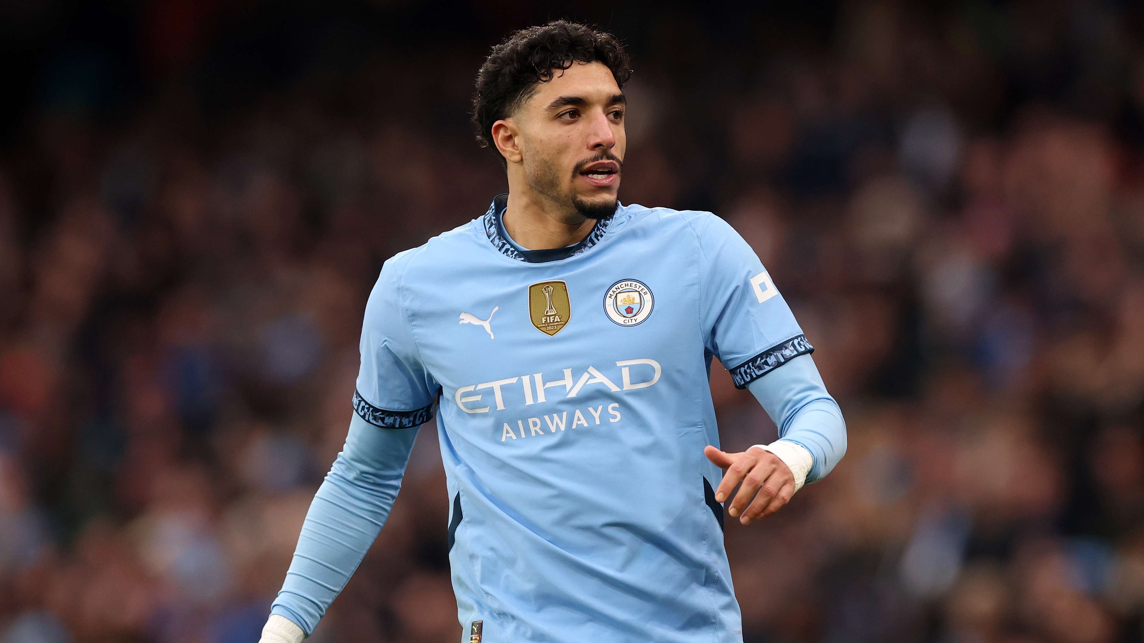 Marmoush describes 'crazy' feeling after sensational hat-trick in Man City  