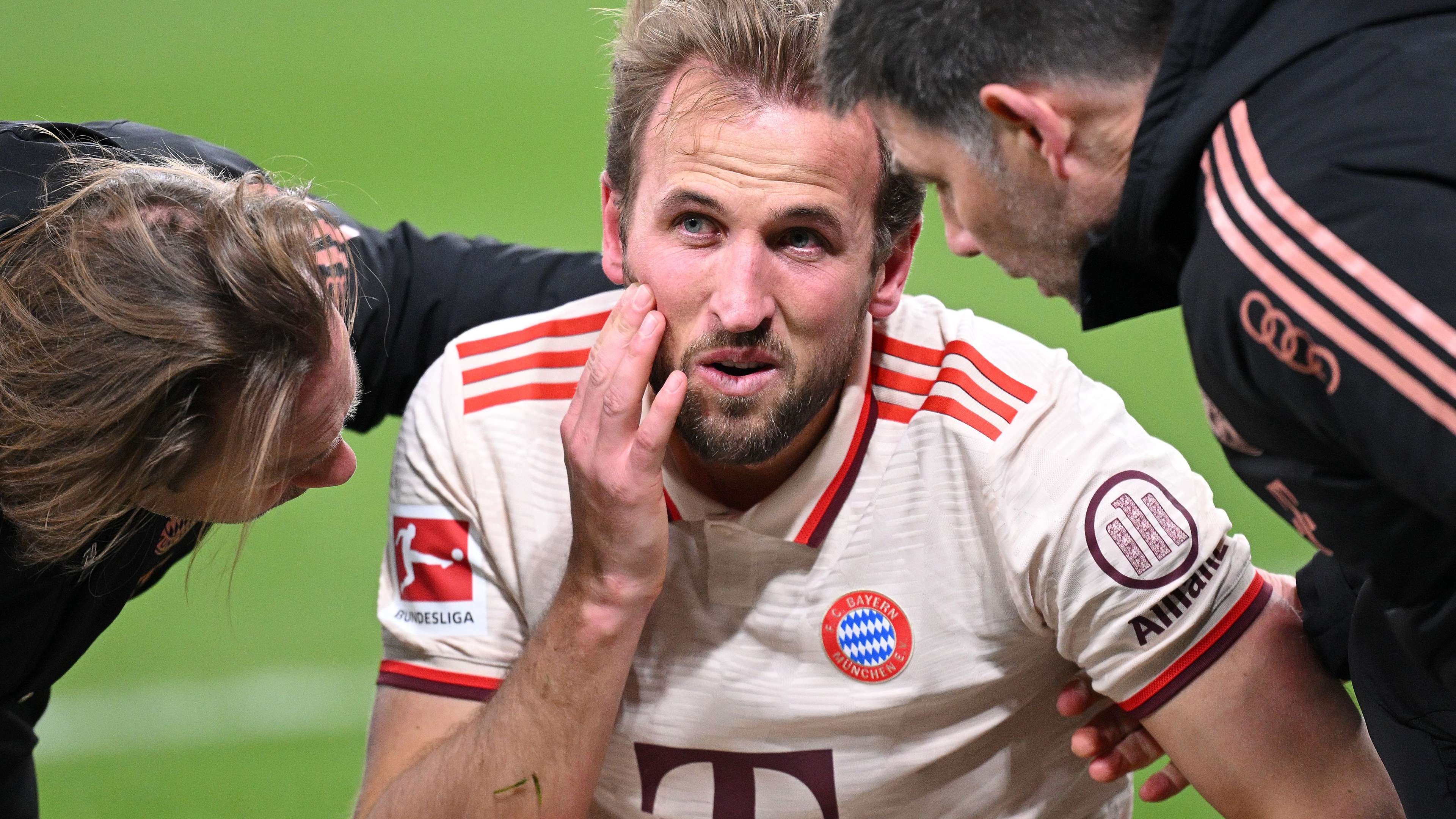 Is Kane injured? Striker misses Bayern training after blow to face  