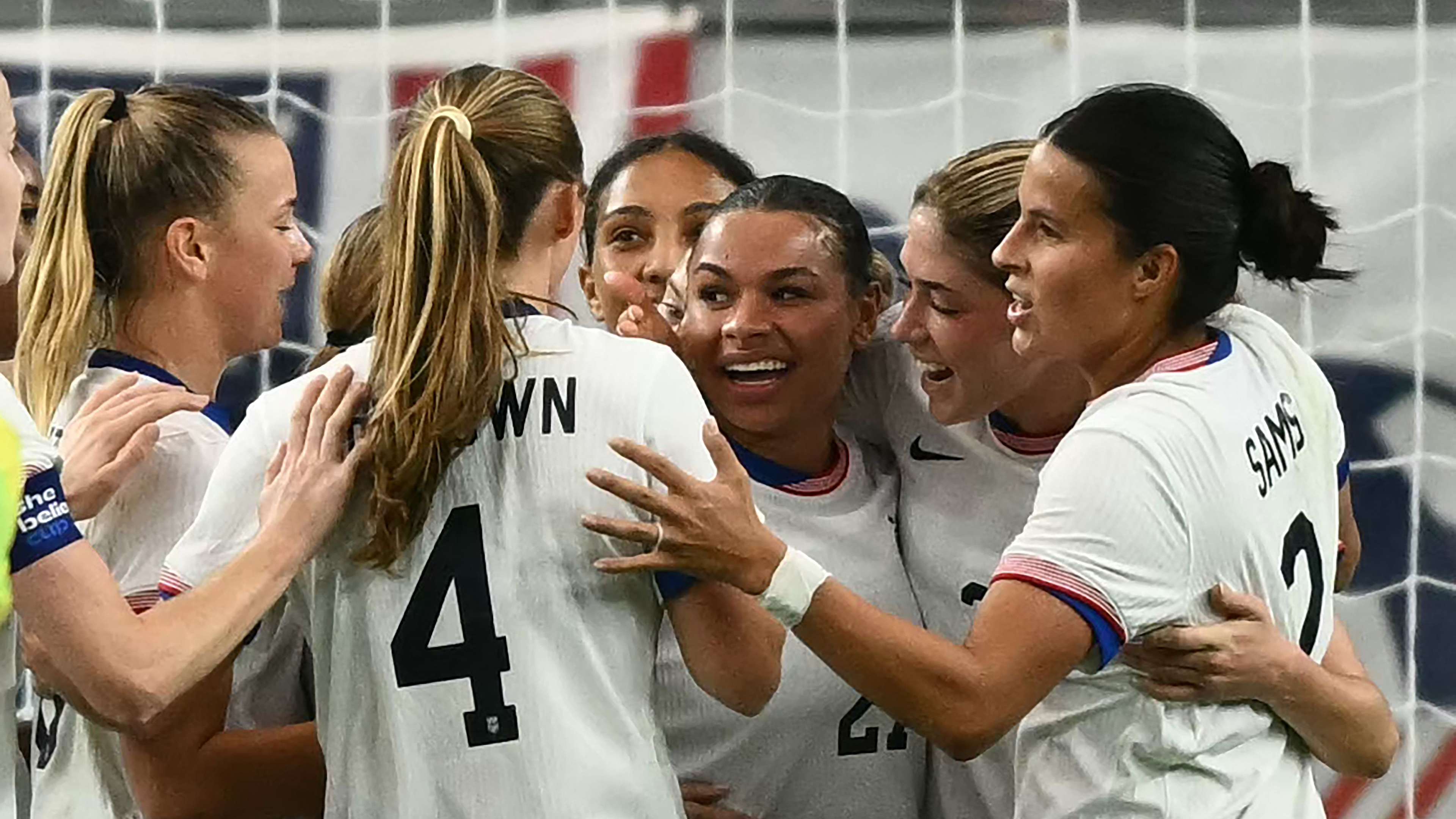 'Losing our mind' - KC Current celebrate Cooper's USWNT goal  