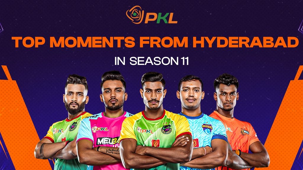 Top moments from Hyderabad in PKL Season 11  