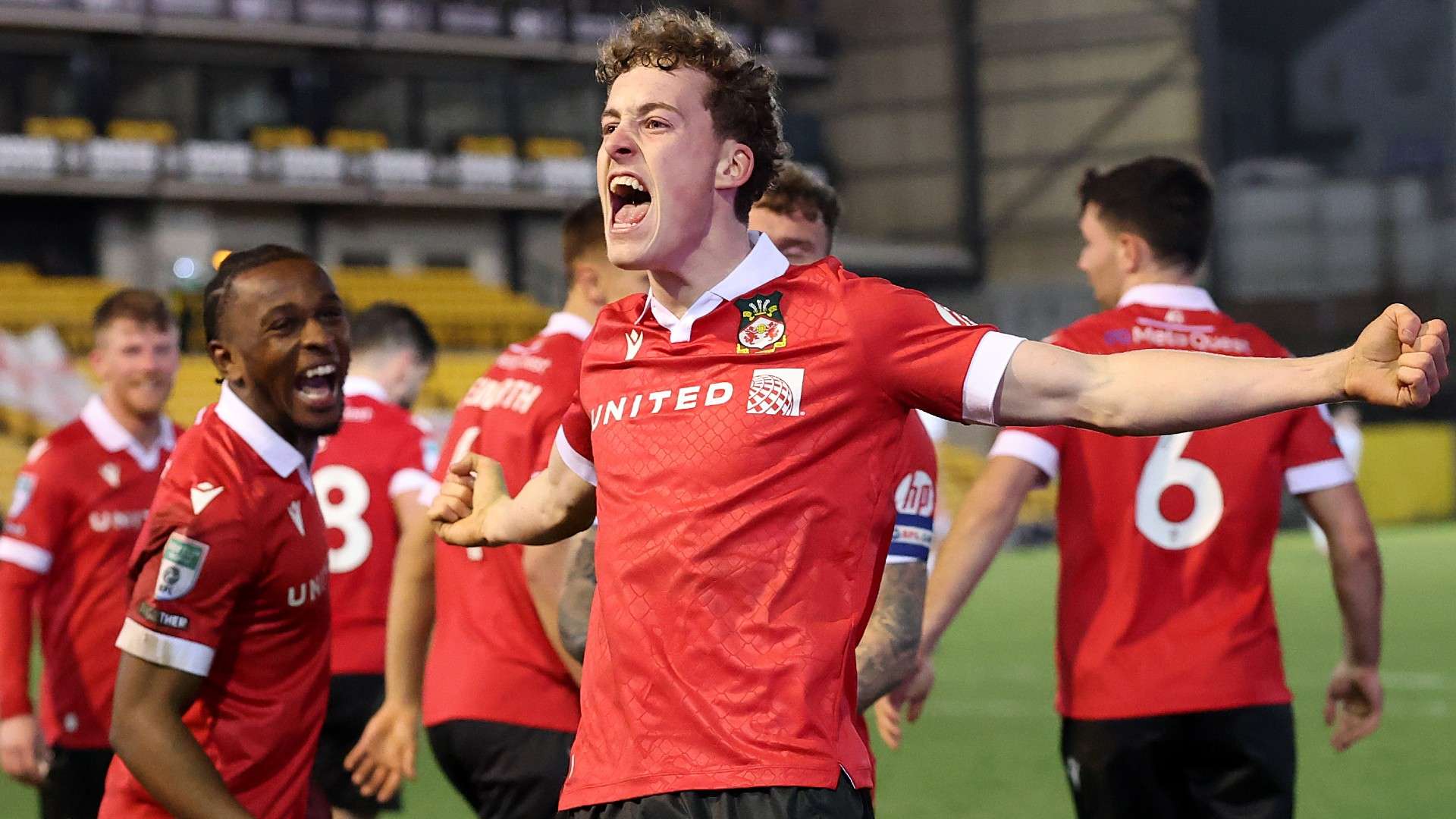 Wrexham beat Port Vale in Football League Trophy  