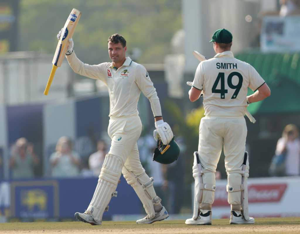 Twin tons put Australia in box seat  