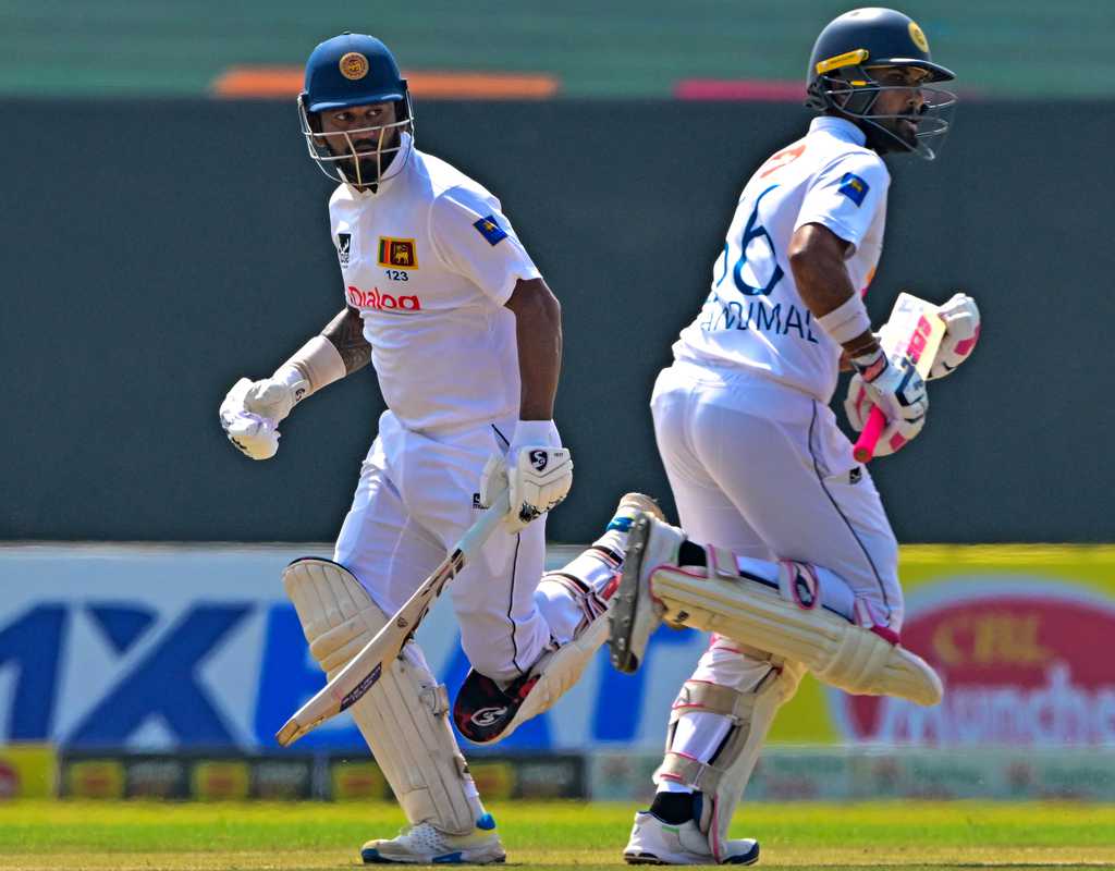 Chandimal, Karunaratne give Sri Lanka a solid start  