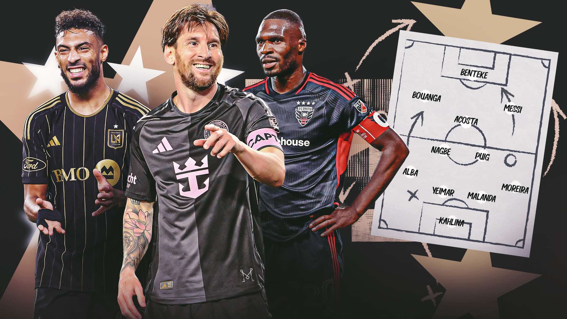 GOAL's MLS Best XI in 2025: Messi, Benteke, Puig lead team  