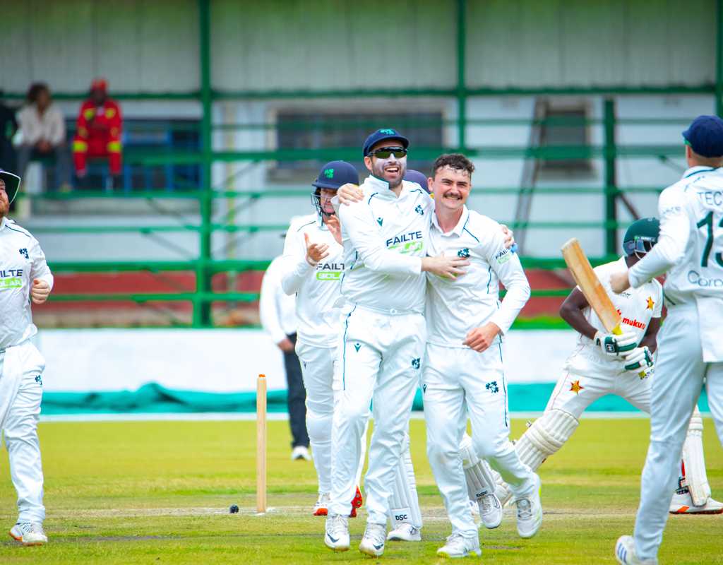 Humphreys's 6-fer guides Ireland to famous Test win  