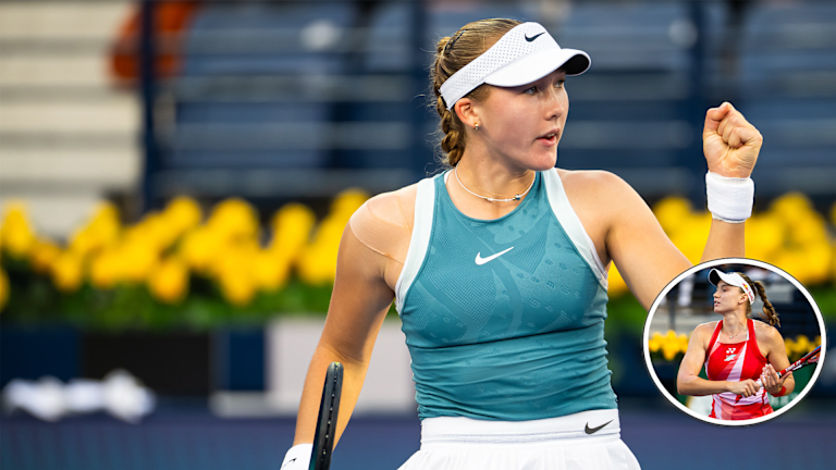 Teenager Andreeva beats Rybakina to become youngest WTA 1000 finalist in Dubai  