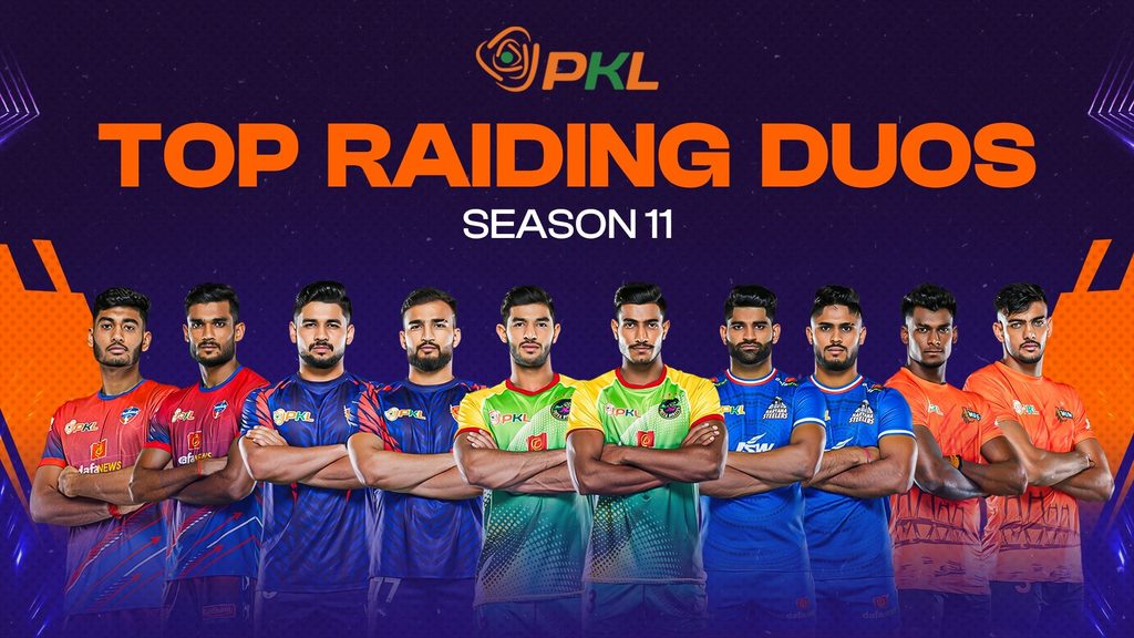 Patna Pirates’ duo of Devank, Ayan headline list of top raiding duos of PKL Season 11  