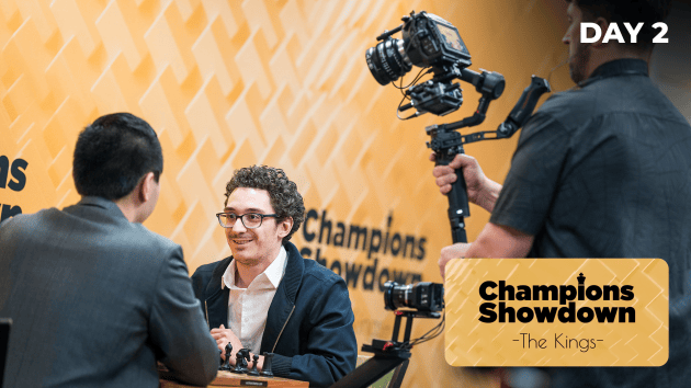 Caruana New Leader At Champions Showdown: The Kings  