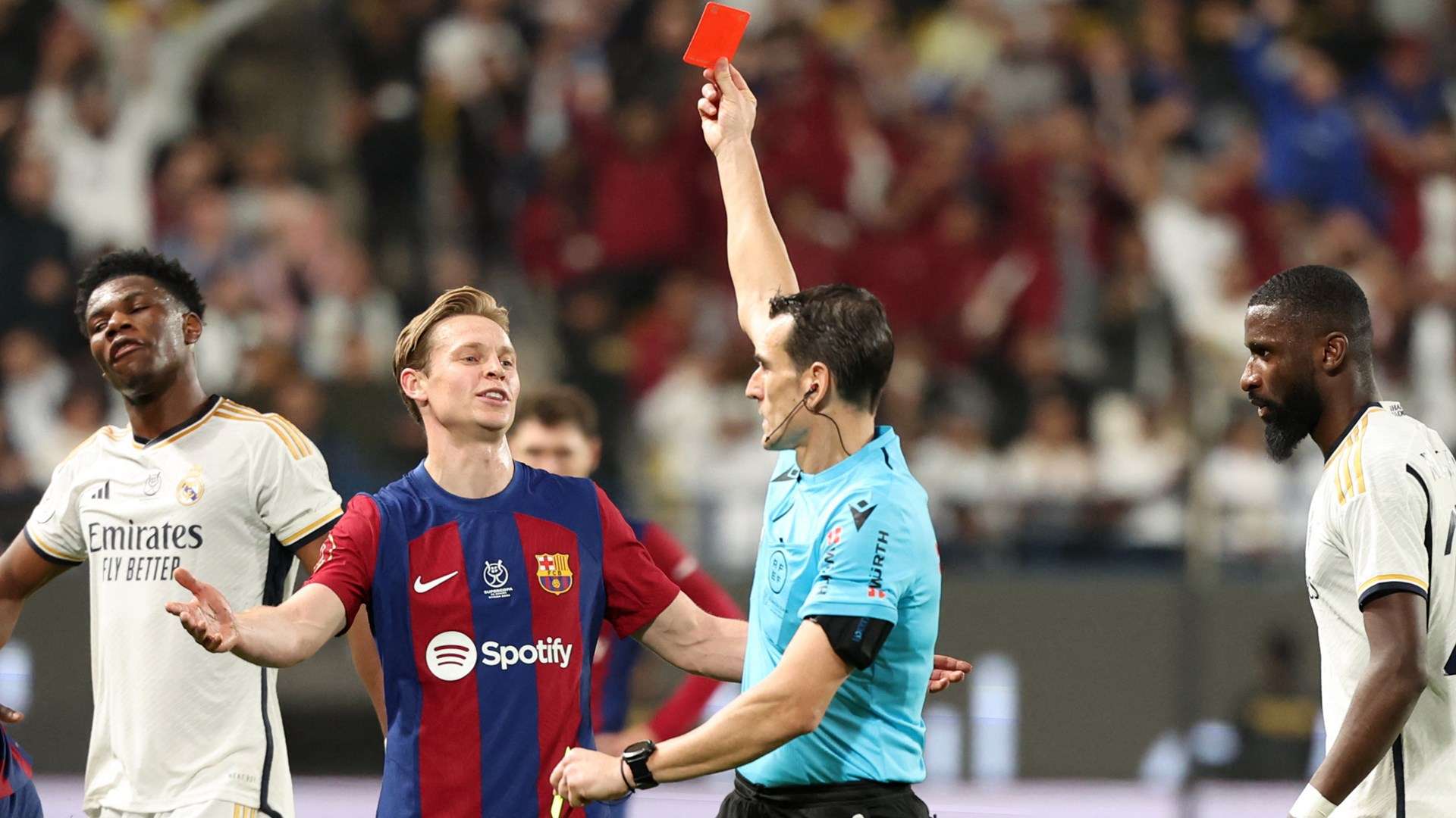 What is a red card in soccer?  