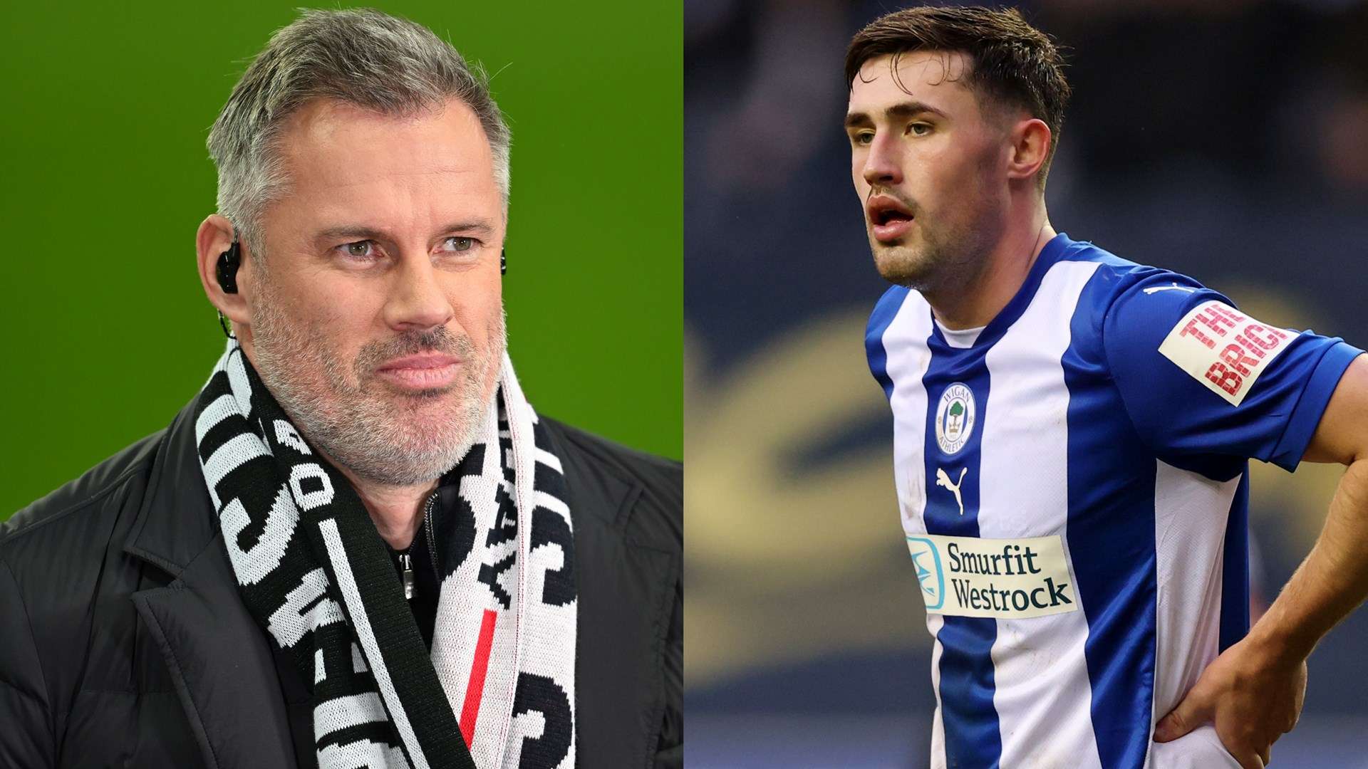 Carragher's son receives international call-up  