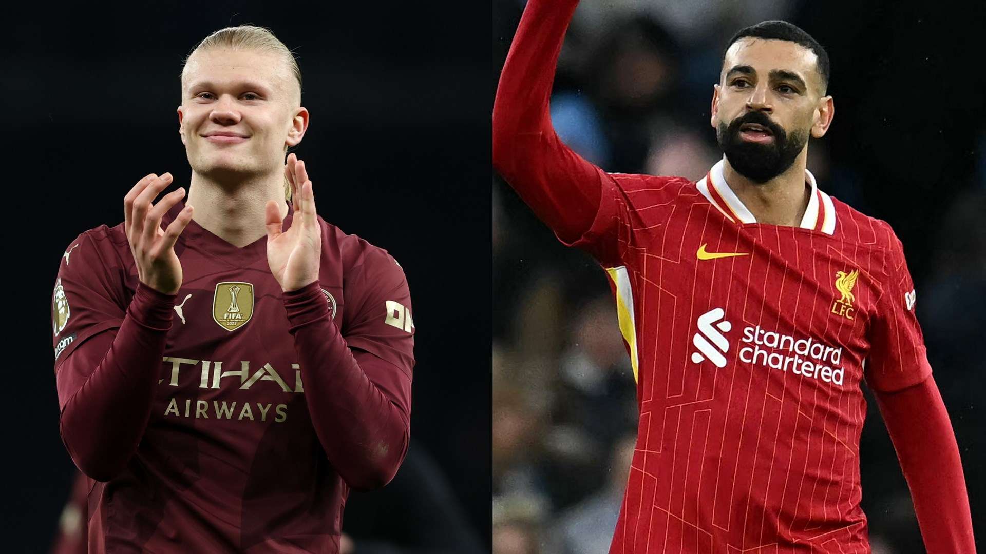 Haaland & Salah on course to break Shearer's PL goalscoring record  