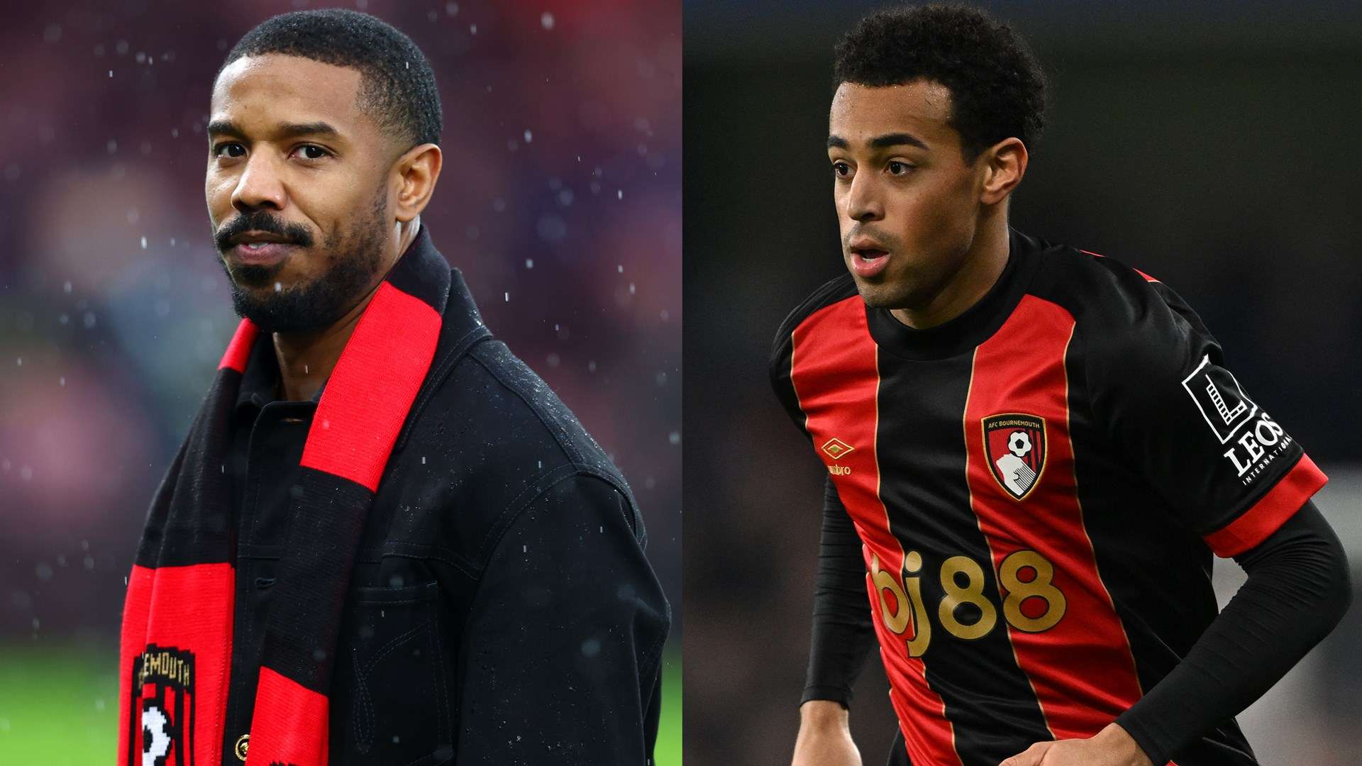 Tyler Adams, Michael B. Jordan announce Bournemouth in TST 2025  