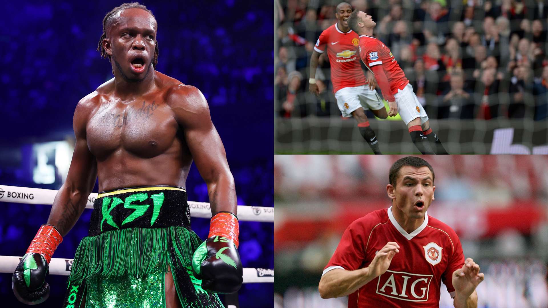Ex-Man Utd star who knocked out Rooney calls for KSI boxing match  