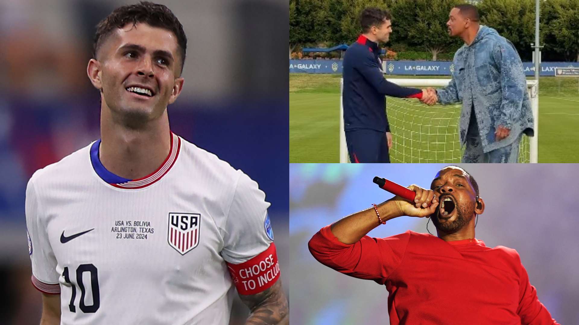 📽️ | Bad Boys! USMNT ace Pulisic nutmegs Hollywood star Smith  
