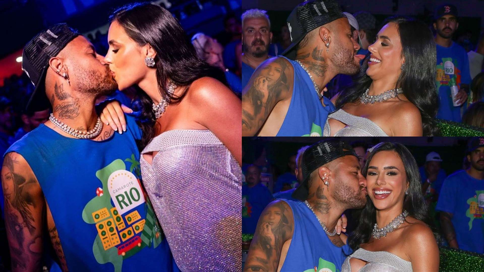 Neymar & Biancardi put on loved up PDA show at Rio Carnival 2025  