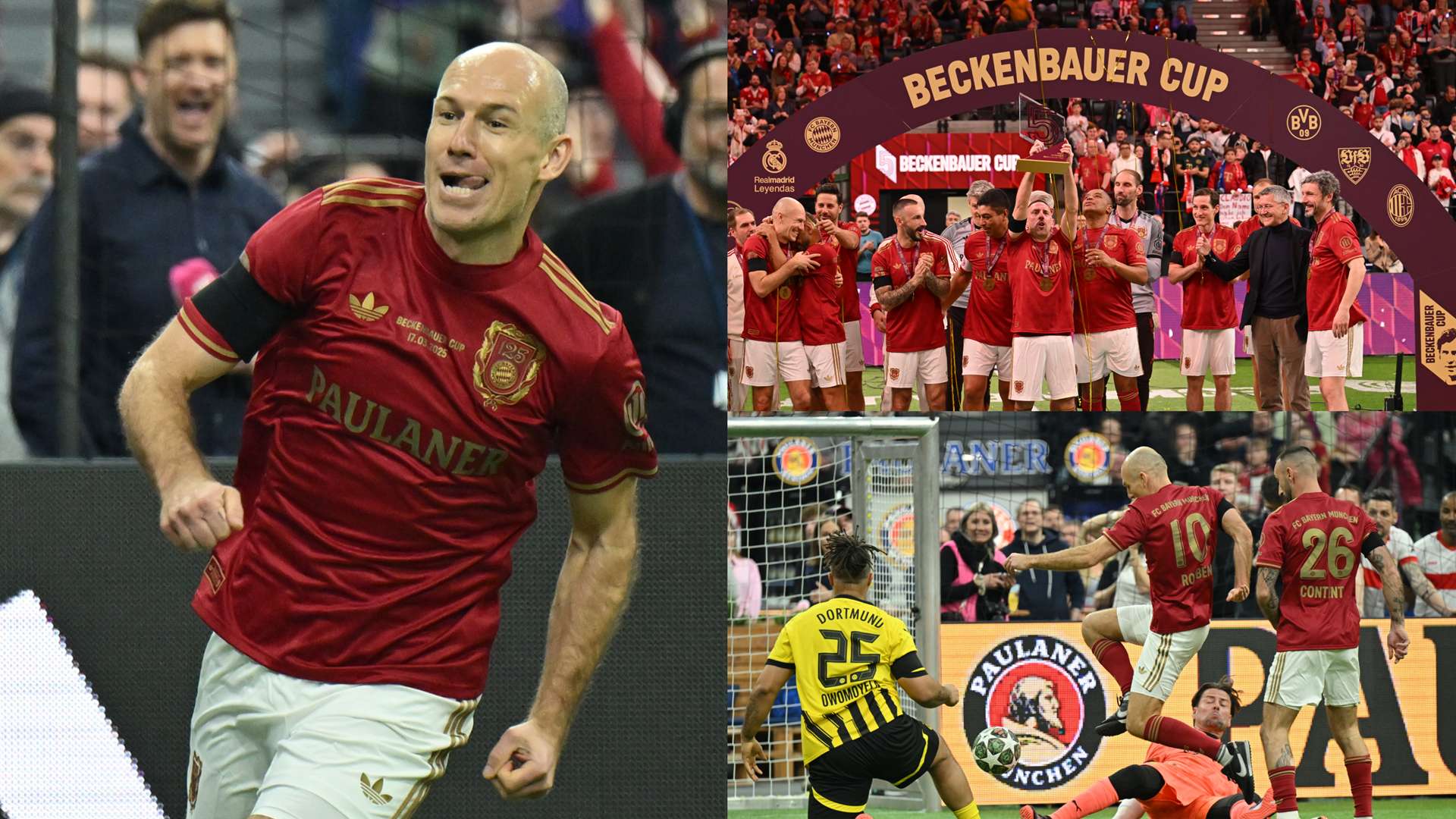 📽️ | Robben recreates iconic UCL final goal for Bayern Munich  